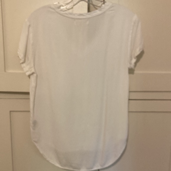 Cloth and Stone Top white size XS worn 1x - Picture 4 of 4